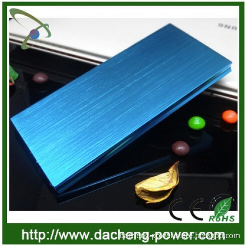 Factory wholesale 9.8mm Super thin power bank charger 12000mAH